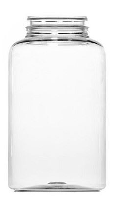 150ml Clear PET Pill Jar, 43mm Neck